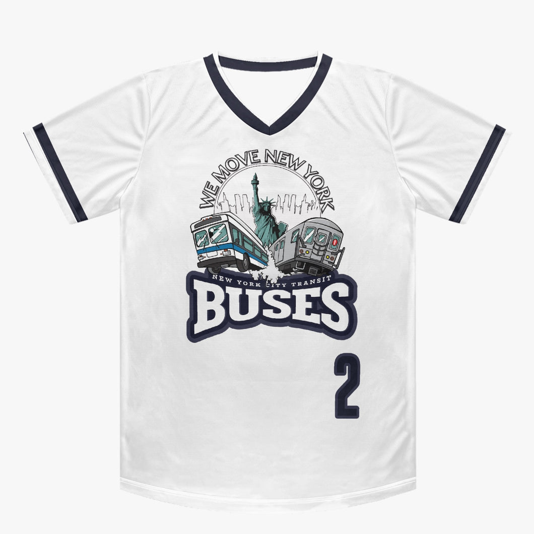 Team Buses Softball Jersey