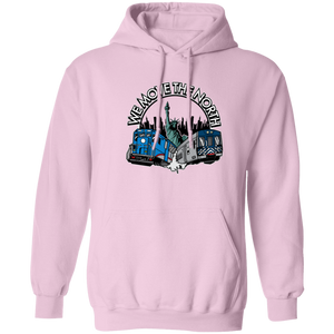 We Move The North  Pullover Hoodie 8 oz