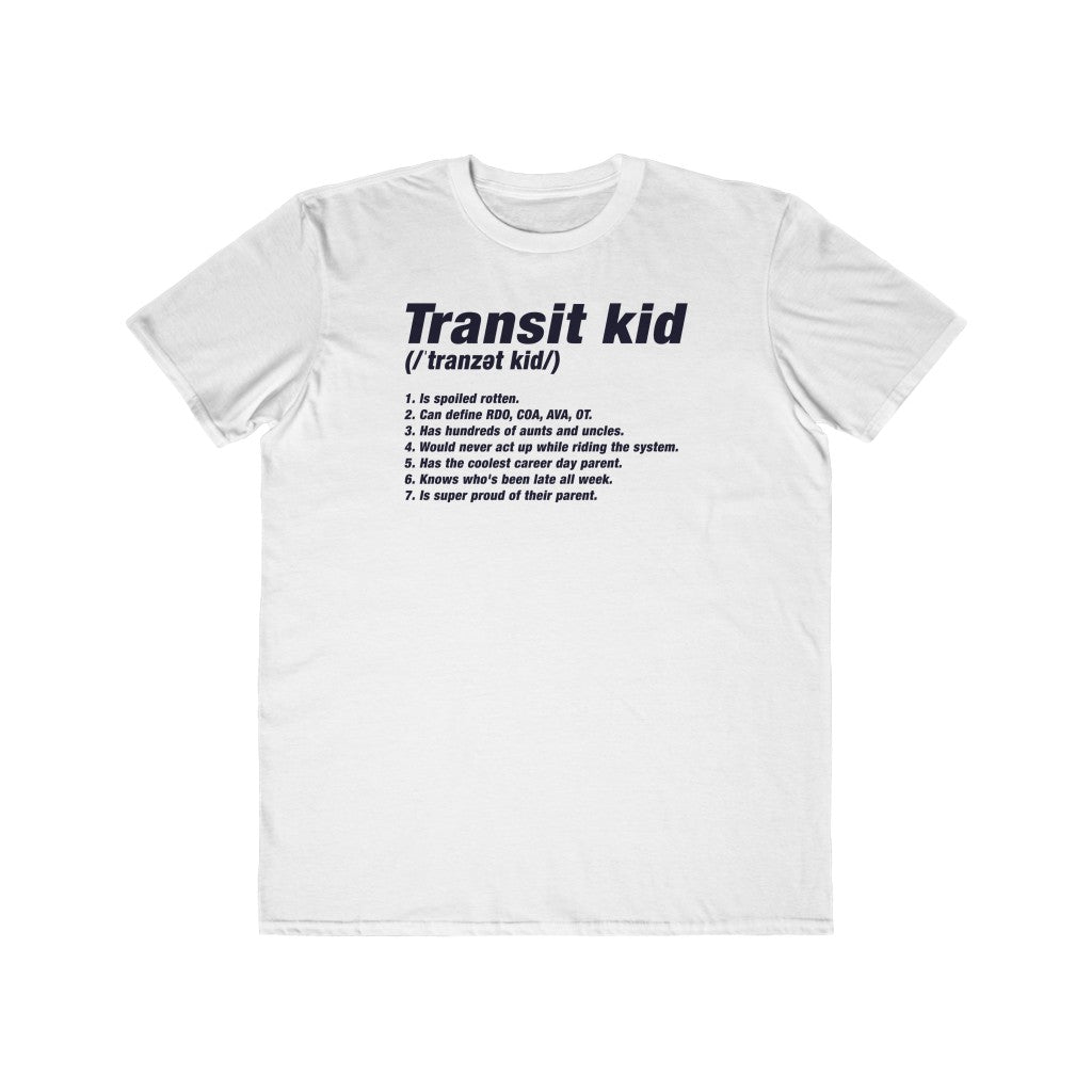 Transit Kid Tee (adult)