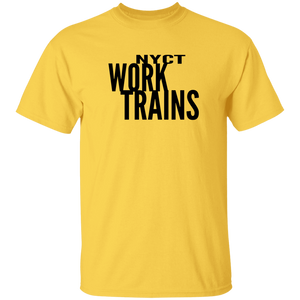 NYCT Work Trains T-Shirt (yellow)