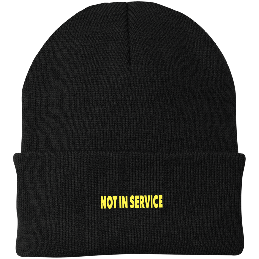 Not In Service Knit Cap