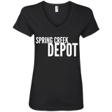 Spring Creek Depot Ladies' V-Neck T-Shirt