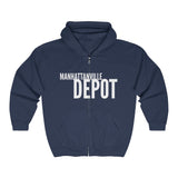 Manhattanville Depot Full Zip Hooded Sweatshirt