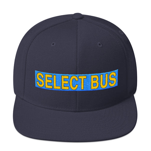 Select Bus Snapback Hat